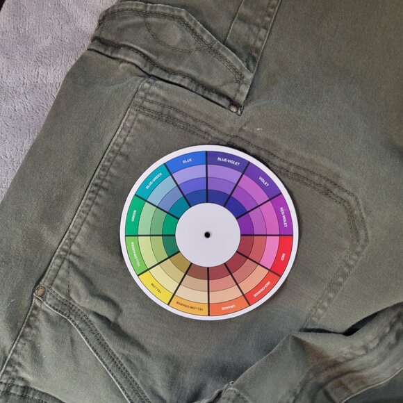 Gloria Vanderbilt Womens Jeans 24W Plus Capri Slimming Cargo Green Denim CAP57E - Picture 11 of 11